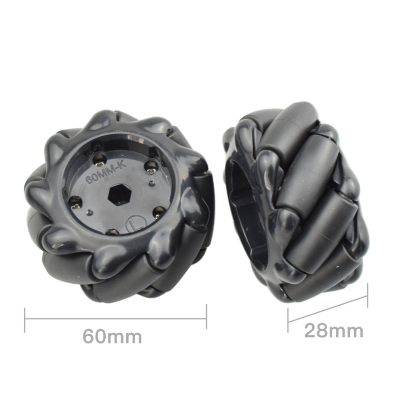 2xRoues Omni 60MM