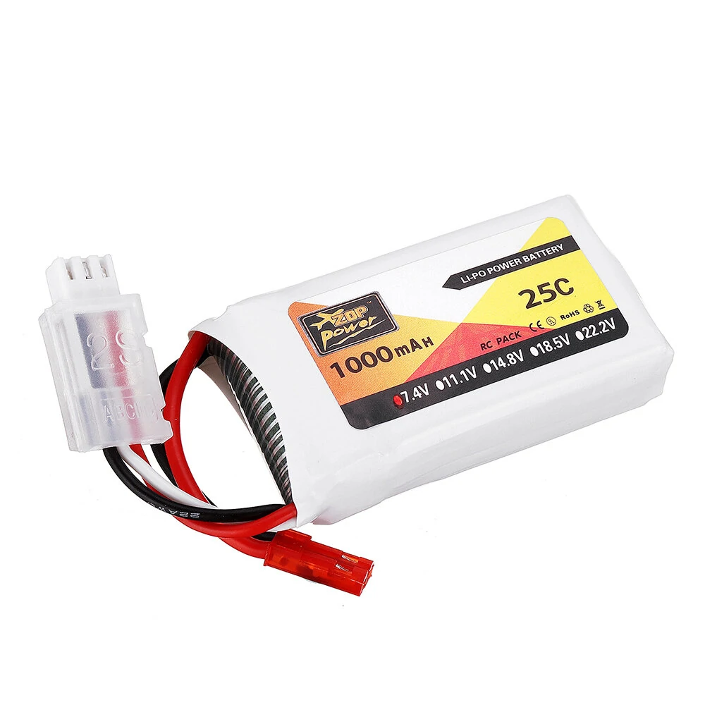 Batterie LiPo 2S 7.4V 1000mAh