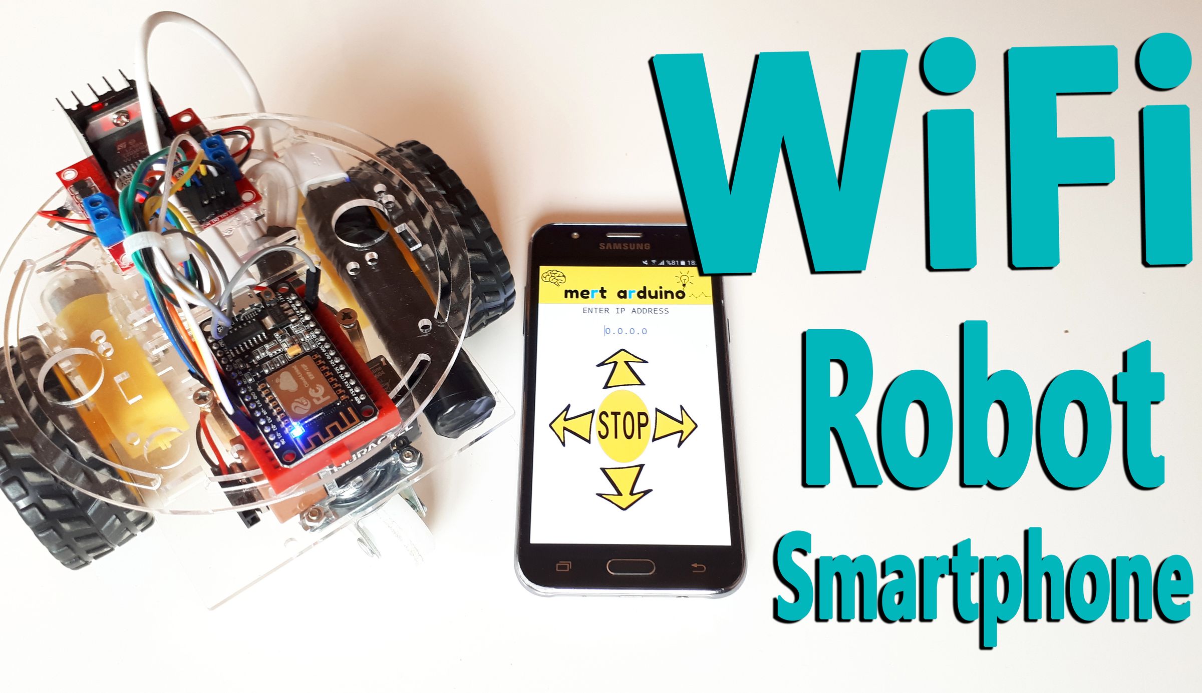 Kit Robot WiFi ESP8266